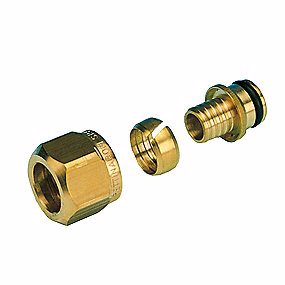 Billede af Omløbersæt pex 3/4-20mm 20-16 mm til gulvvarme fordelerrør