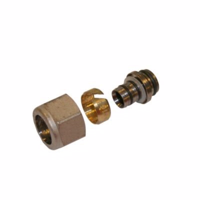 Billede af alupex omløbersæt 1/2''x 16 mm. 16-12mm fordelerrør. TEA belagt