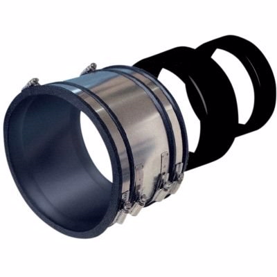 Lauridsen HOFOR B200 kobling 264-200mm. Overgang fra betonrør til plast